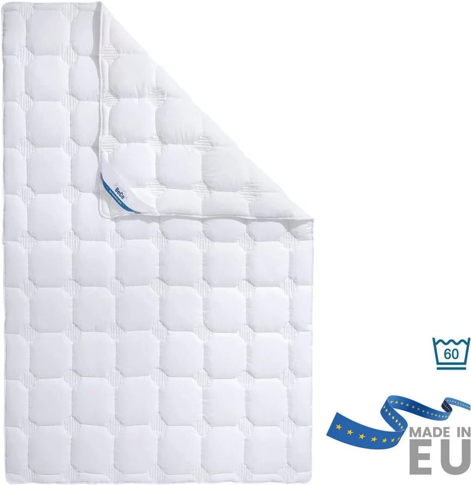 BECO Medibett Cotton Soft Bettdecke Weiß Sommer/Winter - Bild 2