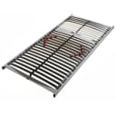BeSports Lattenrost Duo Powerflex NV 7 Zonen Schwarz Weiss Bild 1