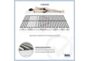 BeSports Lattenrost Duo Powerflex Manuell Verstellbar Bild 5