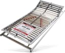BeSports Lattenrost Duo Powerflex 7-Zonen Weiß Grau Bild 2