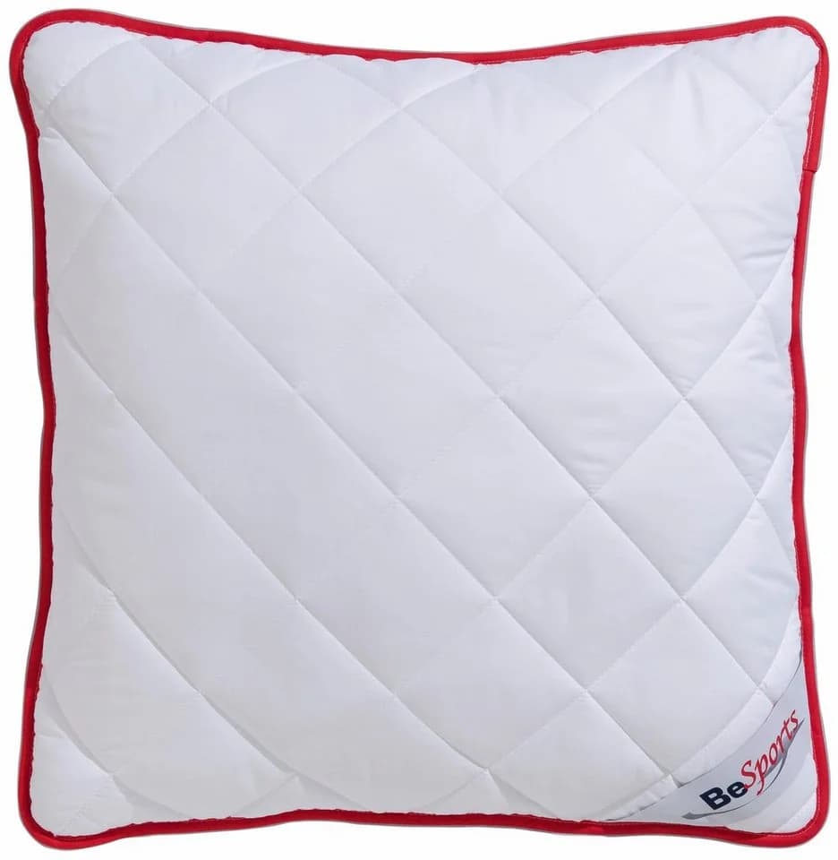 BeSports Premium Wendekissen Weiß Microfaser 80x80 cm - Bild 2
