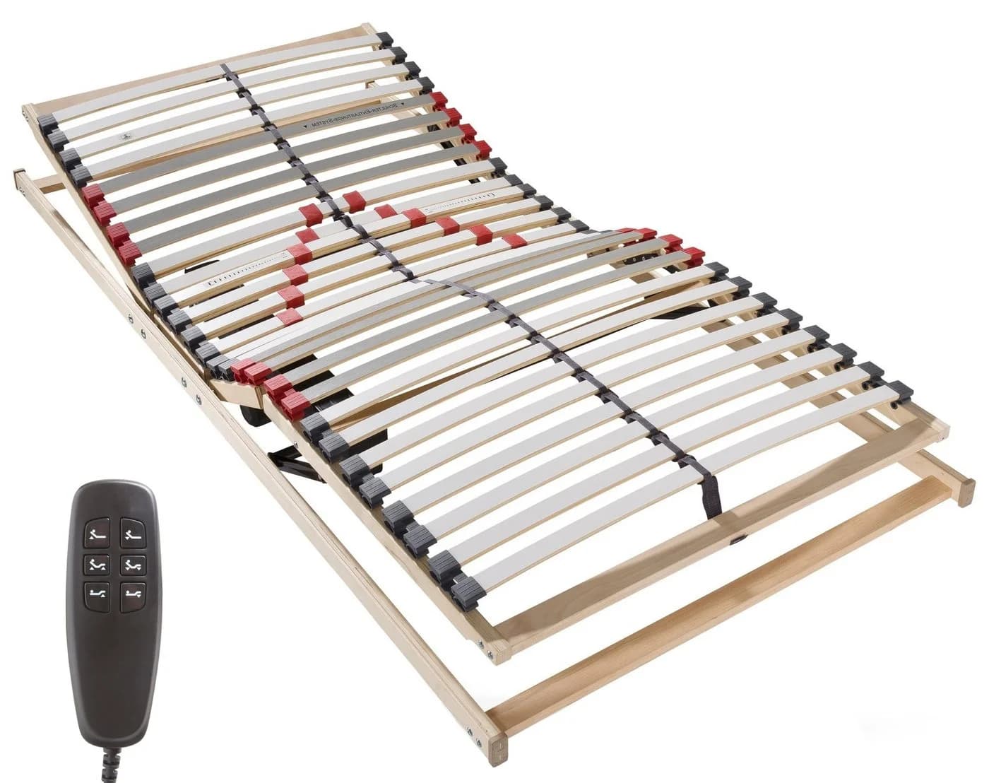 BeCo Superflex Stabil Plus Elektrisch Verstellbarer Lattenrost 28 Leisten - Bild 3