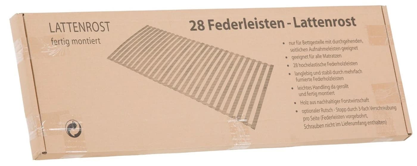 BeCo Quick 28 Rollrost Beige 140x200 cm Top Handling - Bild 4