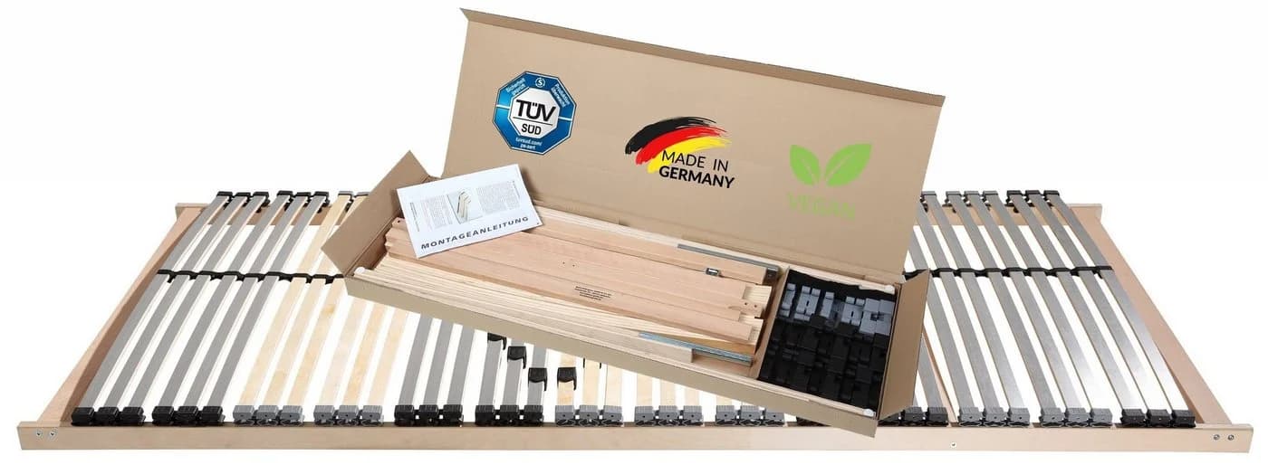 BeCo Lattenrost Premium Fix mit verstellbarem Kopfteil - Bild 2