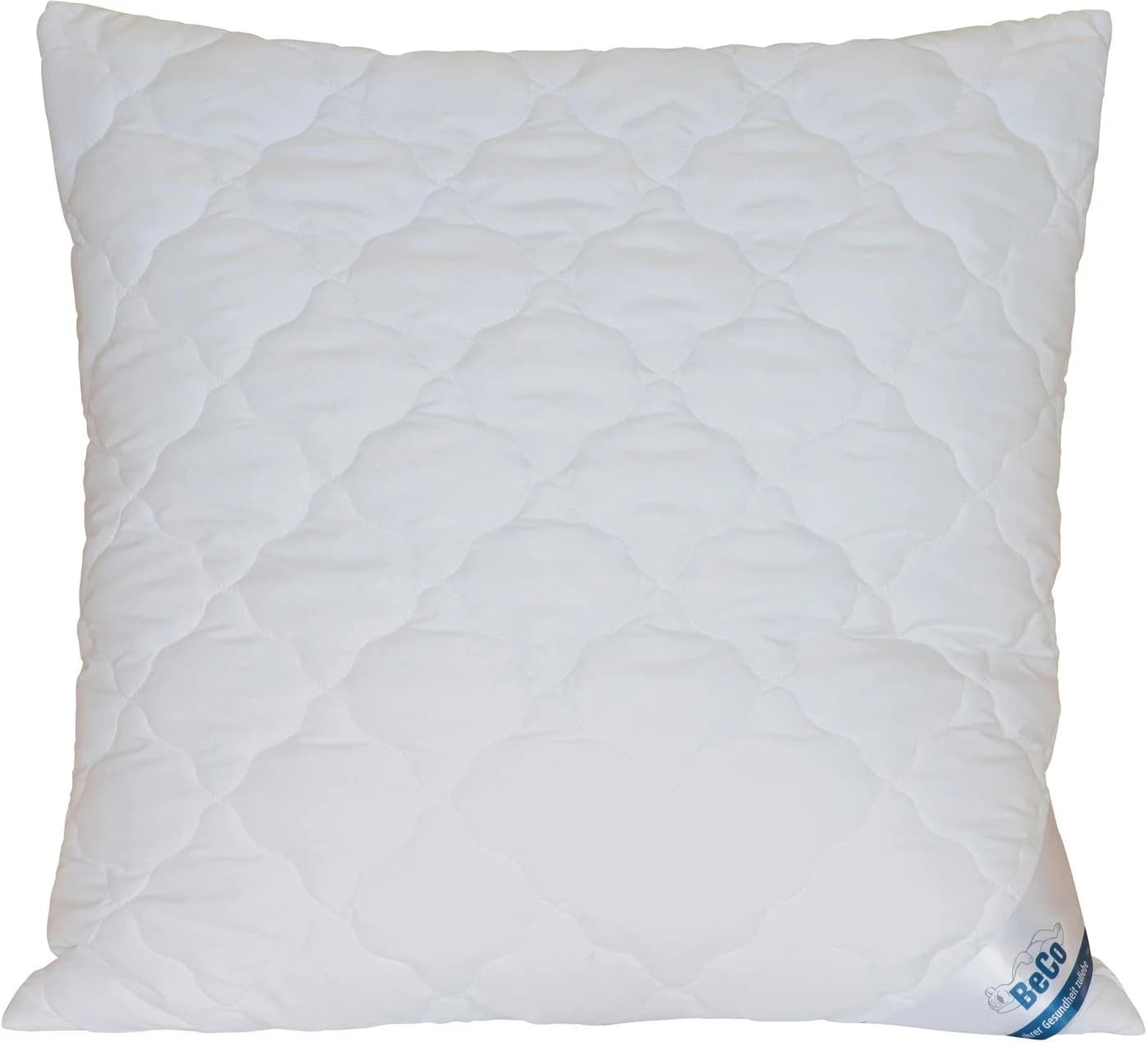 BECO Royal Soft GOLD Microfaserkissen 80x80 cm Weiß - Bild 2