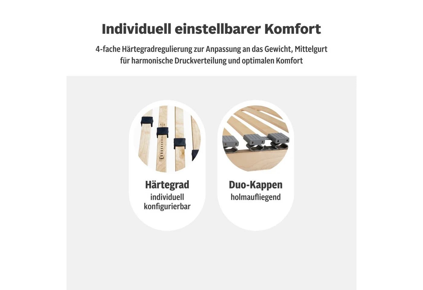 OTTO home Lattenrost Randsfjord manuell verstellbar ergonomisch - Bild 4