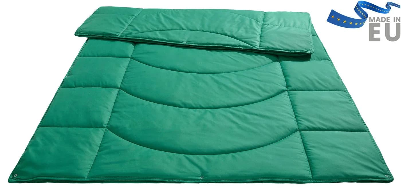 OTTO HOME Microlux Microfaserbettdecke 135x200 cm Grün 4-Jahreszeiten - Bild 3
