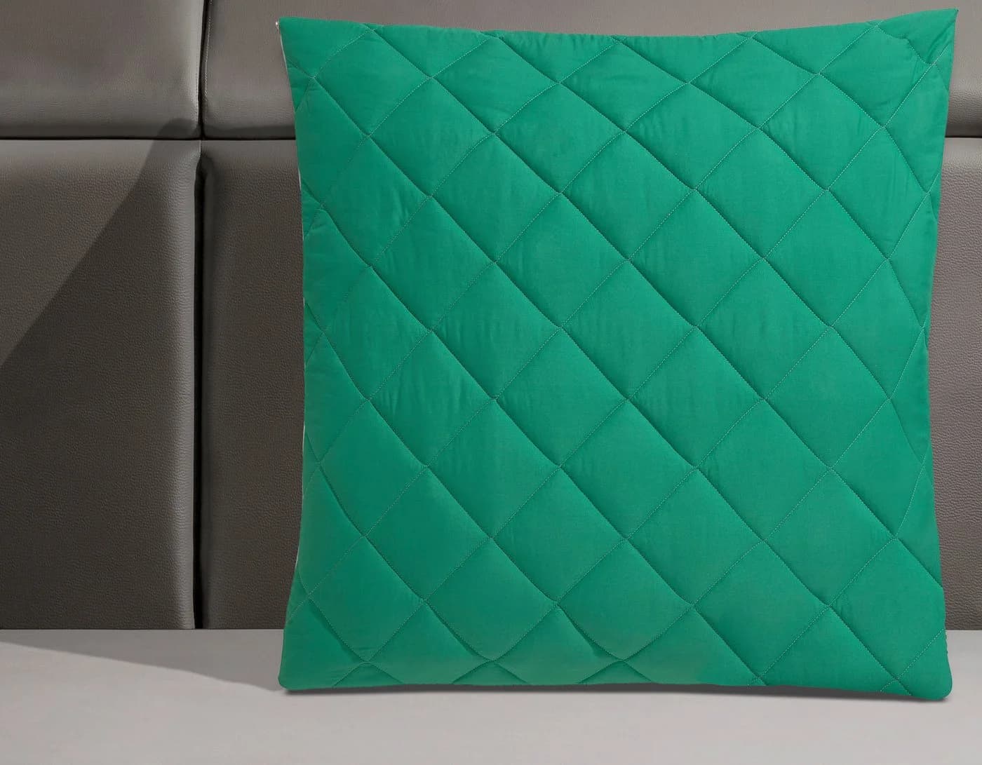 OTTO HOME Microlux Kopfkissen Grün 80x80 cm Polyester