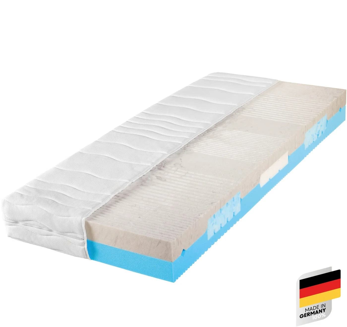 BECO 2 Dreams Wendematratze Komfortschaum Weiß 7-Zonen - Bild 2