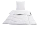 OTTO HOME Microlux Steppbett + Kopfkissen Set Weiß Polyester Bild 1
