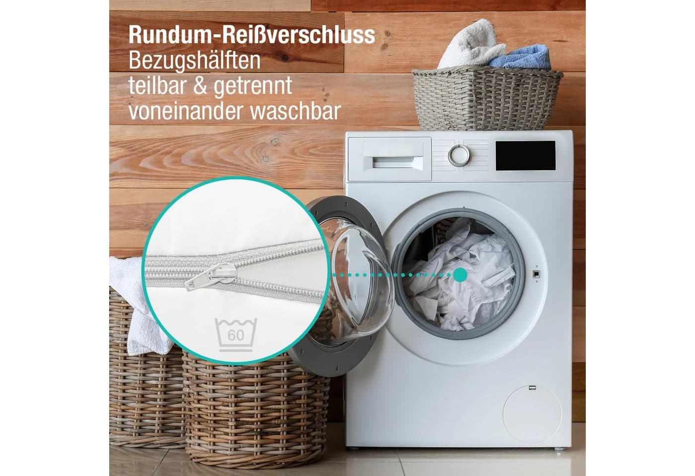 BeMeo Komfortschaummatratze Basic Premium 7-Zonen Schlafkomfort - Bild 5