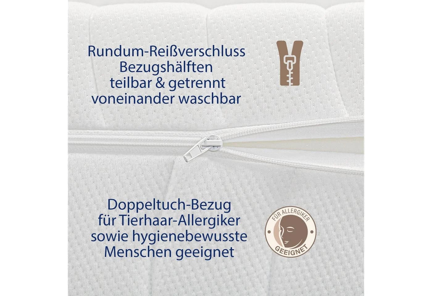 Beco Ortho Strong Taschenfederkernmatratze 20 cm Wendematratze - Bild 3