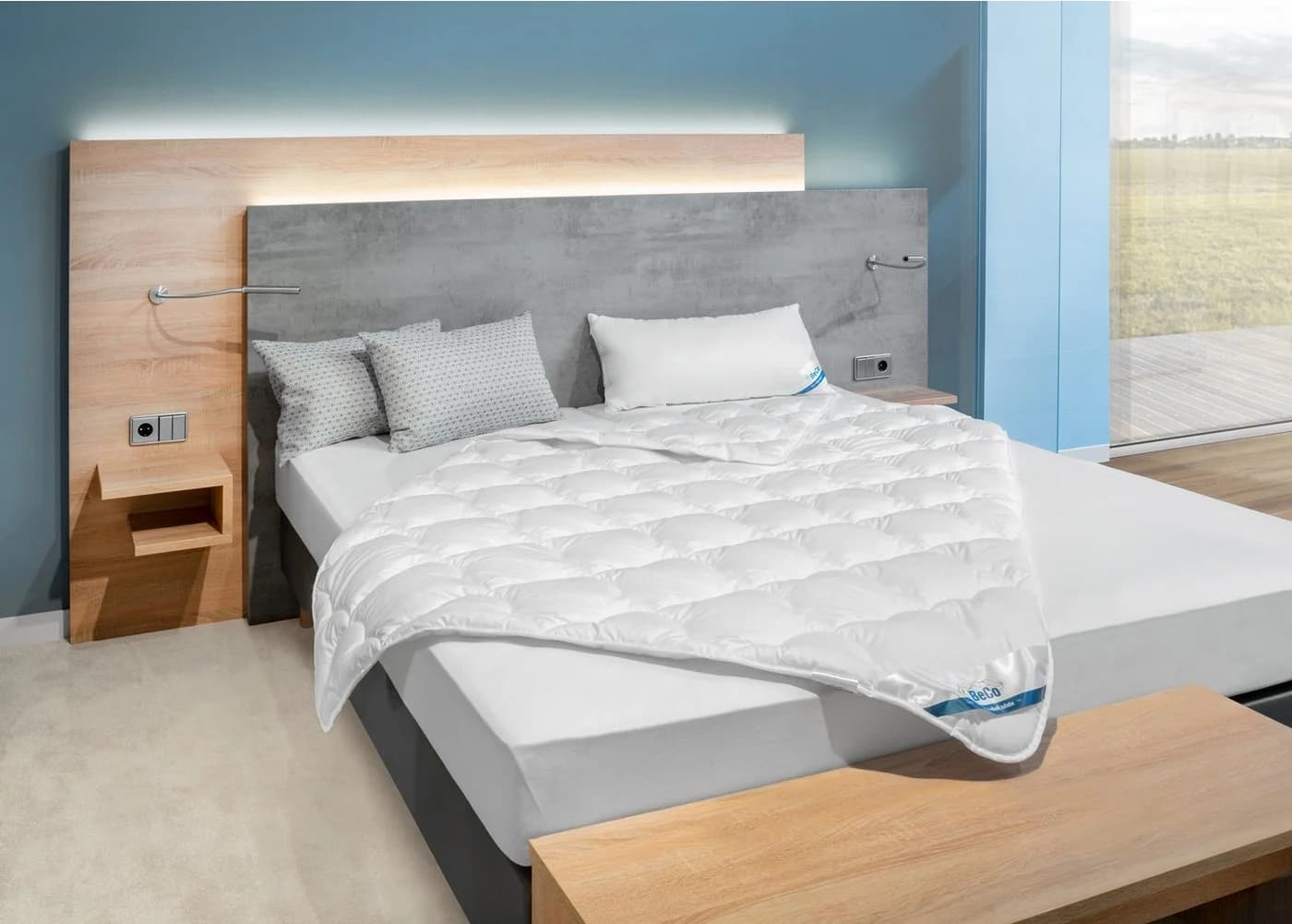 Beco Naturfaserbettdecke BeCo Tencel 100% Lyocell 55% Tencel 45% Baumwolle