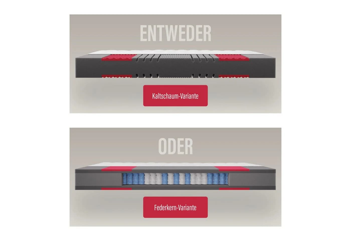 Paradies Prolife Supreme Kaltschaummatratze Testsieger Stiftung Warentest Weiß 90x200cm