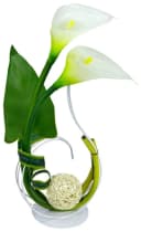 I.GE.A. Kunstpflanze Calla 40 cm Dekorativ Bild 2