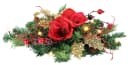 Kunstpflanze Tannenleger I.GE.A. 10 cm Amaryllis Zapfen Beeren Kunststoff Weihnachtsdeko Bild 4