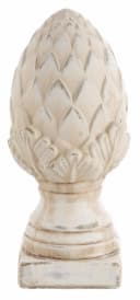 I.GE.A. Dekoobjekt Zapfen Set 2 St. Beige Keramik Bild 5