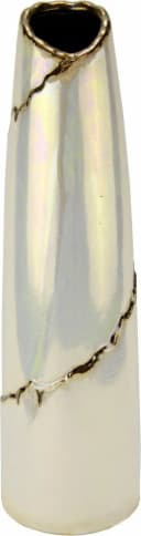 HOME AFFAIRE Dekovase Gold Keramik Elegante Form Bild 2