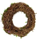 I.GE.A. Dekokranz Weidenkranz Grün Braun Naturmaterialien Bild 1