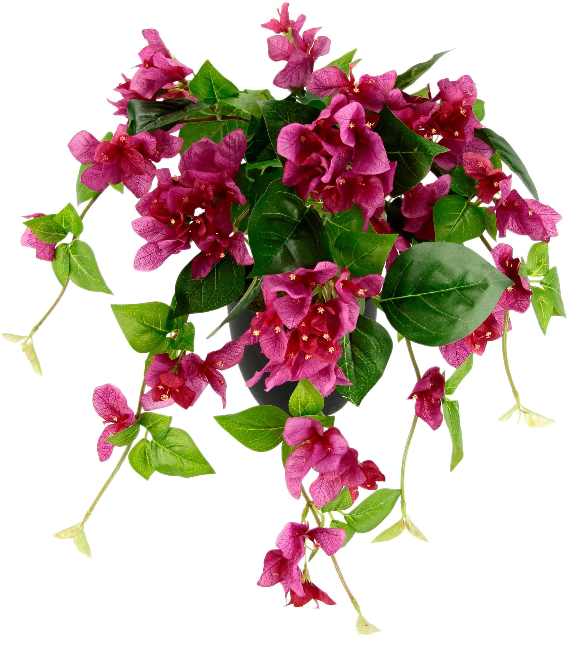 Kunstpflanze Bougainvillea Fuchsia 60x40 cm Polyester