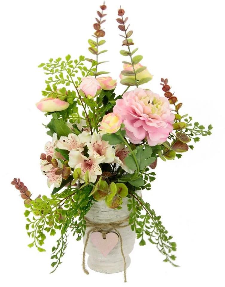 Moderne Kunstblume in Rosa