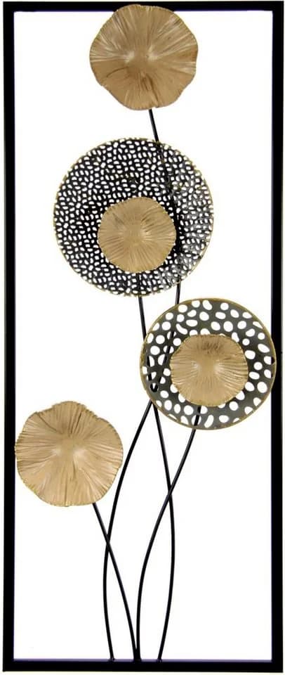 Wandbild I.GE.A. Gold Metall
