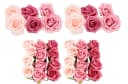 I.GE.A. Pick Soft-Rosen Weiß 36er Set Kunstblumen Bild 2