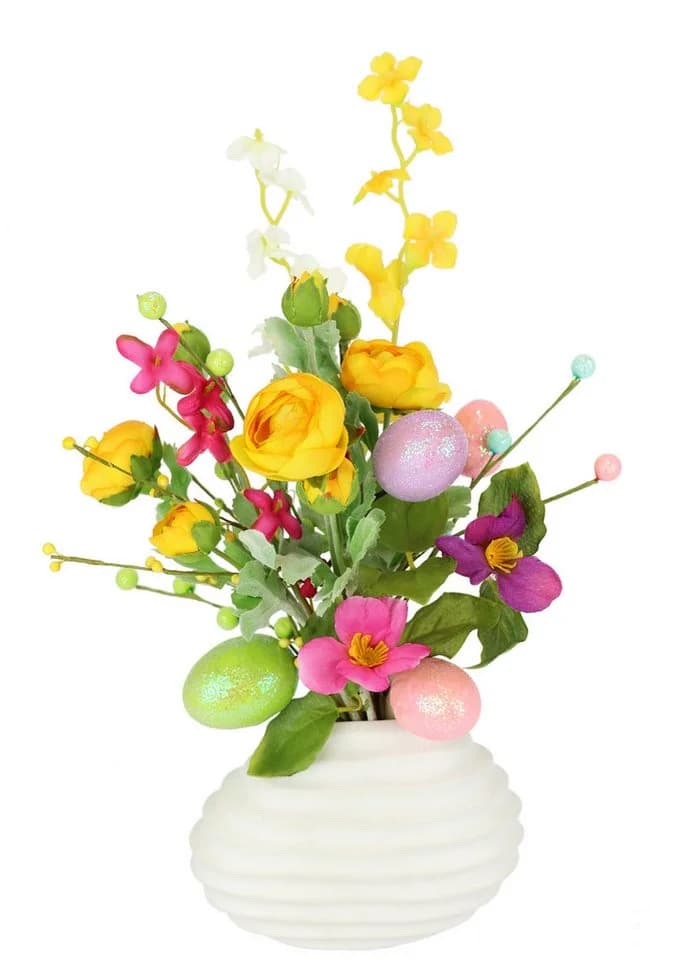 Kunstblume Frühlingsstrauß I.GE.A. 30 cm