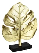 I.GE.A. Splitphilo-Blatt Statue Gold Dekofigur Bild 1