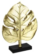 I.GE.A. Splitphilo-Blatt Statue Gold Dekofigur Bild 2
