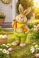 Baur Versand Dekofigur I.GE.A. Osterhase mit Karotten Grün Bild 4