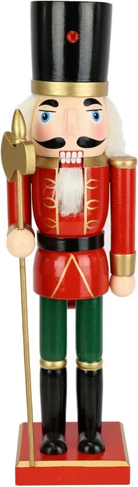 Baur Versand Nussknacker Holz Rot Weihnachtsdeko - Bild 2