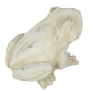I.GE.A. Frosch Dekofigur Keramik Beige Antik-Look Bild 1