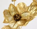 Kunstblume Magnolie, I.GE.A., 2er Set Dekoblume Metallic Effekt Bild 5