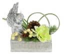 Kunstblumen-Gesteck 'Nelke' mit Engel in Pflanzschale, OTTO home, Höhe 17 cm Bild 2