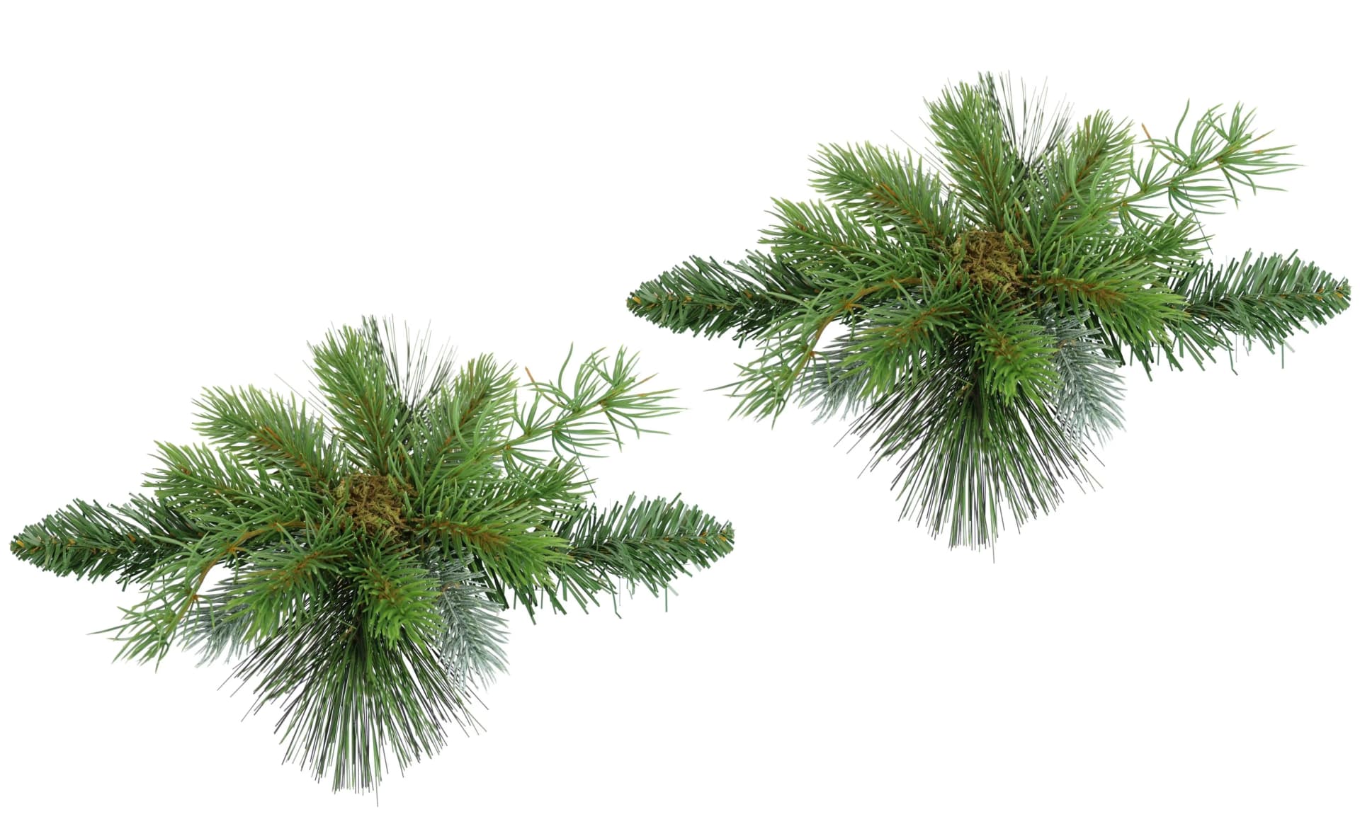 Kunstkranz I.GE.A. "Tannen-Leger" Grün Kunststoff Weihnachtsdekoration