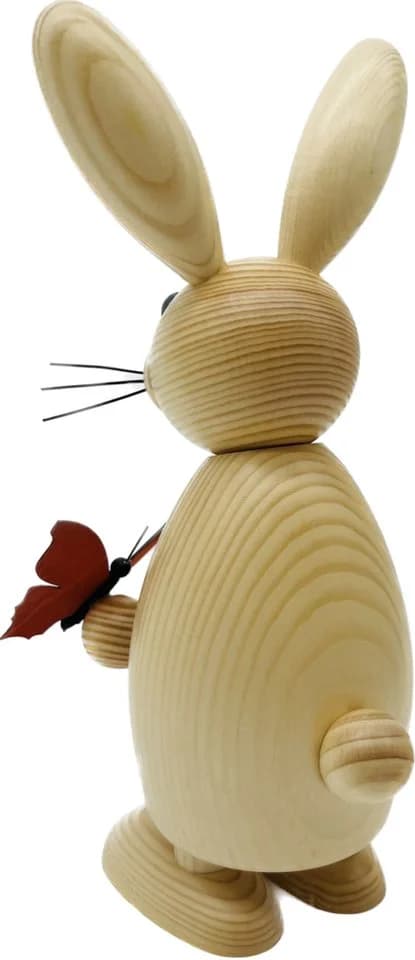 Richard Glaesser Osterhase Mädchen mit Schmetterling 23 cm - Bild 4