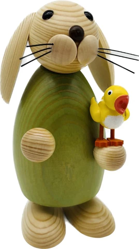Richard Glaesser Osterhase Mädchen mit Küken Grün - Bild 2