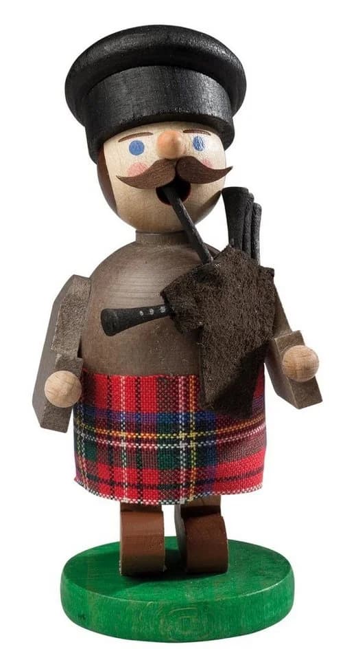 Richard Glaesser Räuchermännchen Schotte Holz - Bild 2