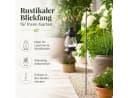 BOLTZE Gartenstab Schäferstab Braun Metall Deko Bild 3