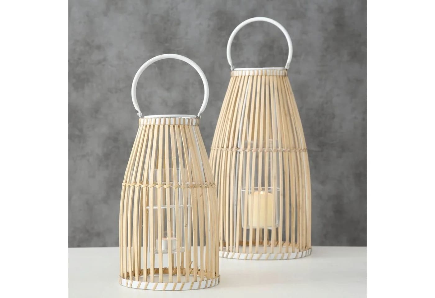 BOLTZE GRUPPE GmbH Windlicht FLINT Braun Ø 25 cm