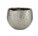 BOLTZE GRUPPE Übertopf Lajos Steingut Silber 3er Set Bild 3