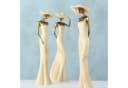 BOLTZE Dekofigur Smilla 3er-Set Creme/Antikgold Bild 5