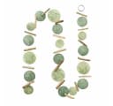 Maritime Girlande aus Capiz Muscheln und Treibholz Bild 2