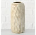 BOLTZE Vase Zalina 4-teilig Porzellan Cremeweiß Matt Bild 2