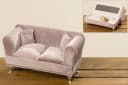 Home affaire Schmuckkasten Deko Sofa Samt Braun Bild 1