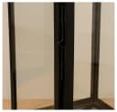 BOLTZE Kerzenlaterne Arana, 3er Set, Schwarz, Metall, Skandinavisches Design Bild 4