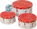 BOLTZE GRUPPE Keksdose CasaJame 3er Set Weihnachten Wichtel rot Bild 2
