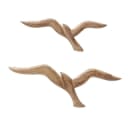 BOLTZE GRUPPE Hängedekoration Wandobjekt Seagull Möwe Mango Holz 2er Set Bild 1