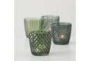 BOLTZE GRUPPE Teelichthalter Set Marilu Glas Grün 4-teilig Bild 2